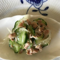クリママ66's cooksnap of when they made 切って和えるだけ〜きゅうりとツナの和え物.