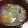 北京パンダ's cooksnap of when they made とても簡単☆白菜の春雨スープ.