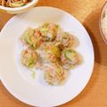 ぽんつくっ❄'s cooksnap of when they made キャベツとカニかまのお手軽シュウマイ.