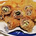 やまったくん's cooksnap of when they made 肉巻きフライ　豚フィレ　チーズ　大葉　.