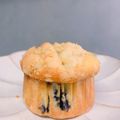 焼きりんごちゃん's cooksnap of when they made ブルーベリーのクランブルマフィン♪.