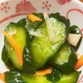 及川ずぼら's cooksnap of when they made 胡瓜の浅漬け。.