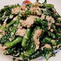 やまったくん's cooksnap of when they made レンジで簡単☆菜の花の胡麻ツナ和え。.