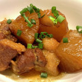 ☆ともともちゃん☆'s cooksnap of when they made 圧力鍋で　とろとろ豚バラと大根の煮込み.