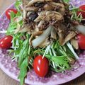 やなぎだまこ's cooksnap of when they made ＊お助けきのこのおかずサラダ＊.