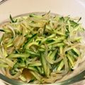 クックQPU4ZJ☆'s cooksnap of when they made キュウリともやしの和え物.