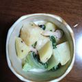 おれにまかせろ's cooksnap of when they made チンゲン菜とじゃが芋と豚肉のクリーム煮☆.