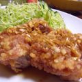 デリっち's cooksnap of when they made 鶏もも肉のネギソースかけ.