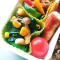 DORA＊DORA's cooksnap of when they made 小松菜としめじとコーンのマヨネーズ炒め.