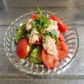 ebipeco's cooksnap of when they made トマトの明太子ツナマヨ（明太ツナマヨ）.