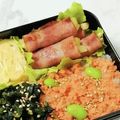 RIKOTORA's cooksnap of when they made お弁当用。簡単♪ポテトベーコン巻き.