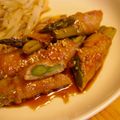 いとーちゃん。's cooksnap of when they made お酢でさっぱり☆アスパラの豚肉巻き.