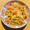 ボブナナ's cooksnap of when they made 蓮根と人参のきんぴら.