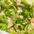 さおりん@料理特訓中's cooksnap of when they made レタスとかにかまのごまマヨサラダ.
