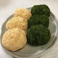 ☆すぬぴっぴ☆'s cooksnap of when they made 道明寺粉で､おはぎ３兄弟☆.
