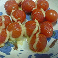 ｺｱﾗ's cooksnap of when they made 簡単：ミニトマトのマヨネーズ焼き.