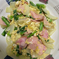 ☆たにし★'s cooksnap of when they made 小松菜のふわとろ卵炒め☾.
