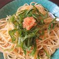 はにぶ's cooksnap of when they made 明太パスタ.