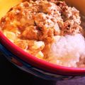 marihawaii's cooksnap of when they made ■超簡単！かなりハマる！■マヨたま丼■.