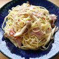 ふう太＆しゃあ's cooksnap of when they made ワンポット包丁要らずペペロンチーノパスタ.