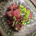 REI♡'s cooksnap of when they made 焼肉のたれでマグロのユッケ.