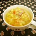 龍青空ママ's cooksnap of when they made トマトとキャベツのチーズ卵スープ.