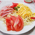 ぱふ♪'s cooksnap of when they made 冷やし中華 ちらし寿司に☆簡単錦糸卵♪.