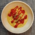 neko＊and…'s cooksnap of when they made 卵2個★レンジで完熟トマトチーズオムレツ.