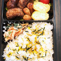 あゆもんた's cooksnap of when they made ミニハンバーグ　お弁当.