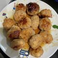 クック9P6O5D☆'s cooksnap of when they made ✩豚ひき肉とはんぺんのつくね✩.