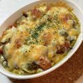 しげその's cooksnap of when they made 茄子とトマトのチーズ焼きグリル.