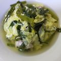 maritan★'s cooksnap of when they made スープ風・ニラの玉子とじ♪.
