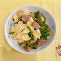 たちぽんぽん's cooksnap of when they made ピーマンとウィンナーのふんわり卵.