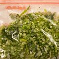 mkszk31's cooksnap of when they made 節約にも！かぶの葉っぱの保存法.