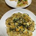 87yukimam's cooksnap of when they made 簡単☆イースト無しでも旨♡おからピザ生地.