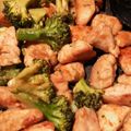 beagle-m's cooksnap of when they made 鶏肉とブロッコリーのピーナッツソース炒め.