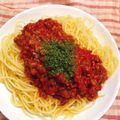 クックight☆'s cooksnap of when they made 簡単ウマウマミートスパ♪.