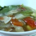たましんママ's cooksnap of when they made ベーコンレタス☆スープ.