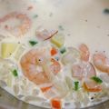 かちゅ☆まみ's cooksnap of when they made はなびし草のカラフル野菜の生クリームのスープ.