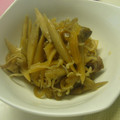 えりぱんな's cooksnap of when they made 簡単★豚肉とごぼうの旨煮.