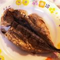 Mネコ's cooksnap of when they made 丸ごと食べよ(*^^*)あじの干物唐揚げ.