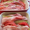 ｸﾏﾘｴ's cooksnap of when they made 豚バラのトマトと茄子の重ねオイル蒸し♡.