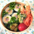 Kotomama☆'s cooksnap of when they made 巻いて②♡カニカマりんごの卵焼き巻き寿司.