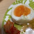 クックFZJ53Q☆'s cooksnap of when they made 沸騰1分で放置！の半熟卵で☆コクうま味玉.