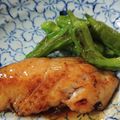 やなぎだまこ's cooksnap of when they made ぶりの照り焼き.