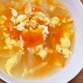 しゃけ推し's cooksnap of when they made 玉ねぎとにんじんの中華スープ.