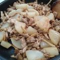 みこひろママ's cooksnap of when they made 豚肉＆大根☆焦がしバター醤油炒め.