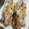 クック4VOXES☆'s cooksnap of when they made 三つ編みチョコチップパン(^^).