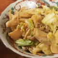 低カロ探検隊's cooksnap of when they made たけのこと豚こまの味噌炒め.