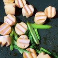ふぁんころ's cooksnap of when they made おさかなソーセージの醤油で炒めただけ.